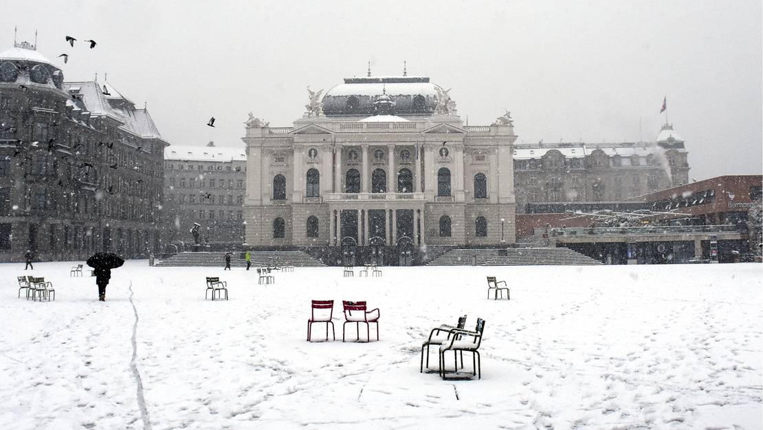Rekordschnee anfangs 2021. (Bild: Archiv)